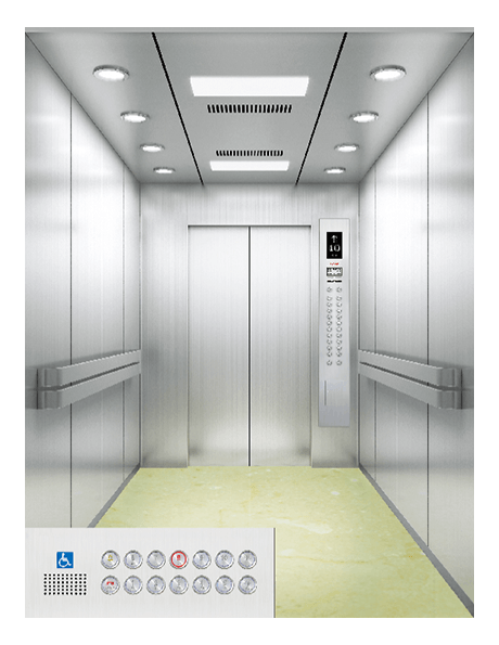 Ascenseur d'hôpital SX-BO1 (facultatif)